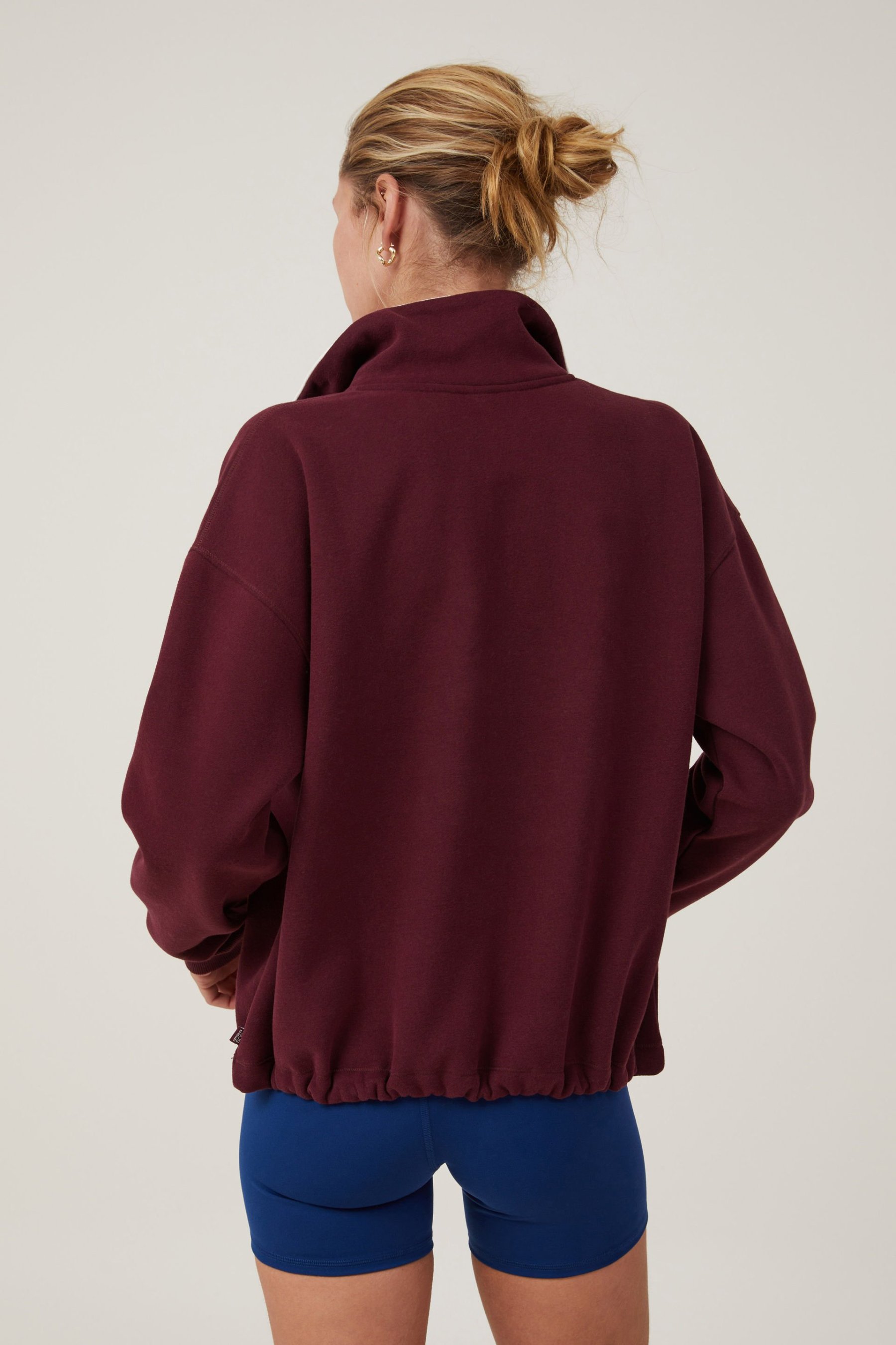 Plush Essential Half Zip Jumper