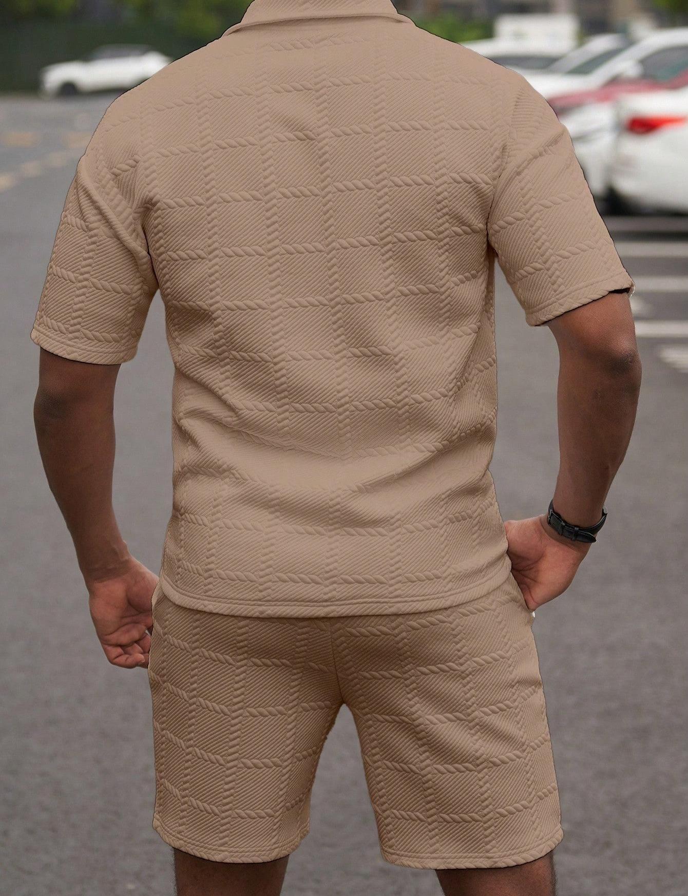 KZZ Men's Summer Solid-Colour Fashion Casual Short-Sleeved Suit Clothes Clothes Menswear Formal Shortsleeve Chainsaw Top Top Gamis Gamis Tropical KZZ Men's Summer Solid-Colour Fashion Casual Short-Sleeved Suit Clothes Clothes Menswear Formal Shortsleeve Chainsaw Top Top Gamis Gamis Tropical
