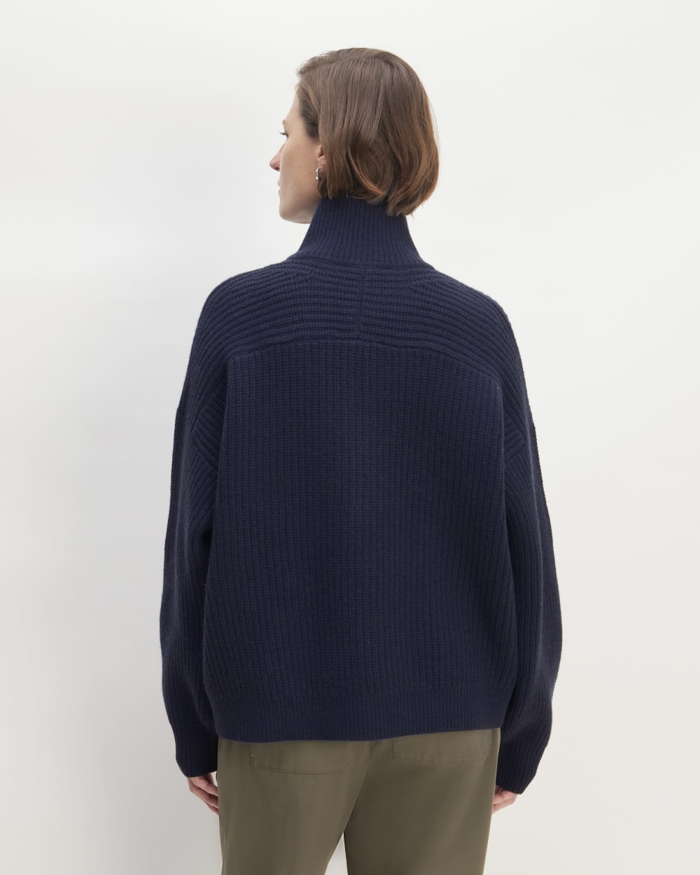 The Felted Merino Half-Zip Sweater