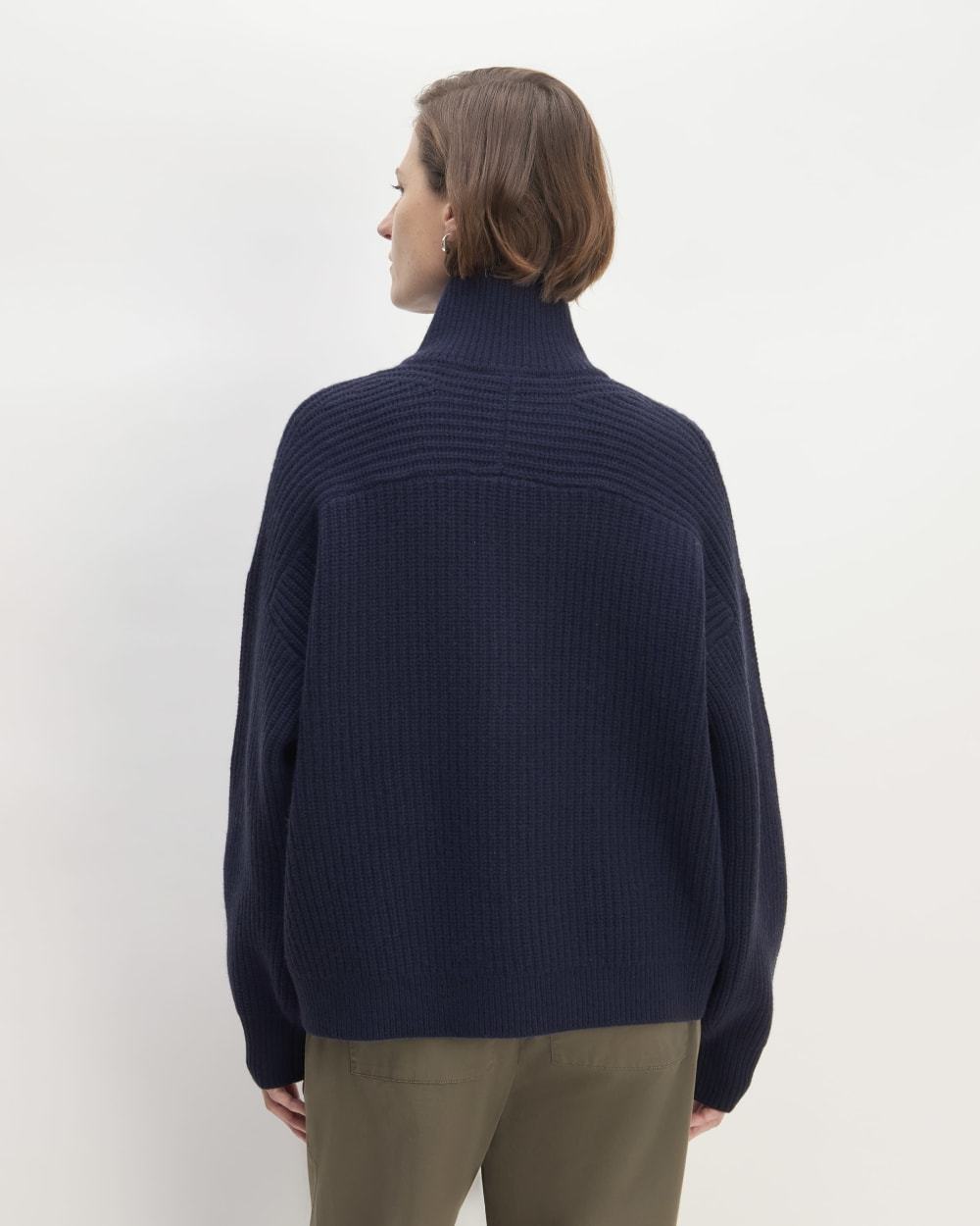 The Felted Merino Half-Zip Sweater
