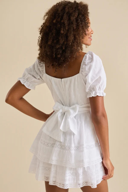 Lola Crochet Crossover Dress