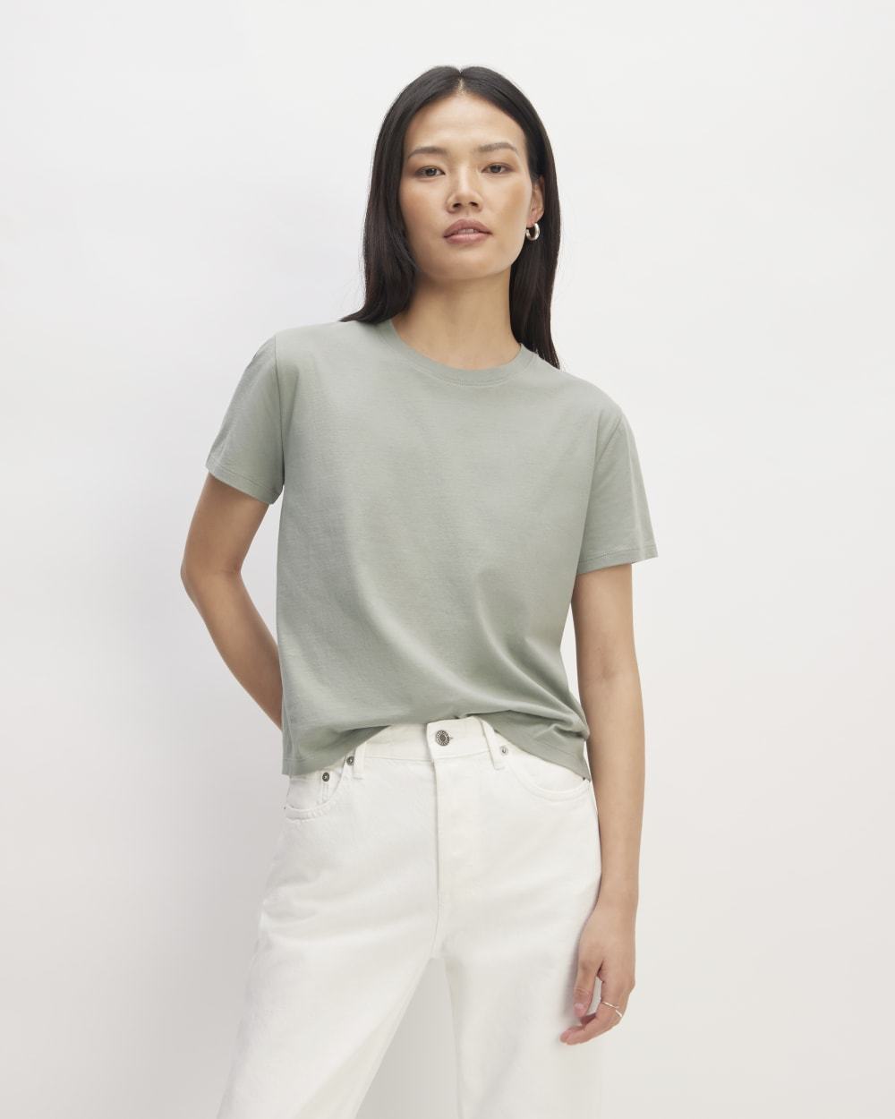 The Organic Cotton Box-Cut Tee