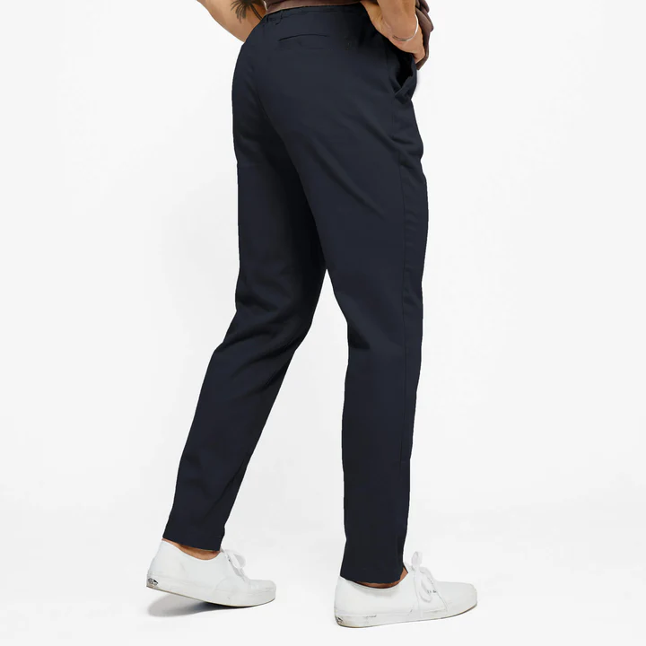Men's Casual Stretch Twill Cotton Chino Pants