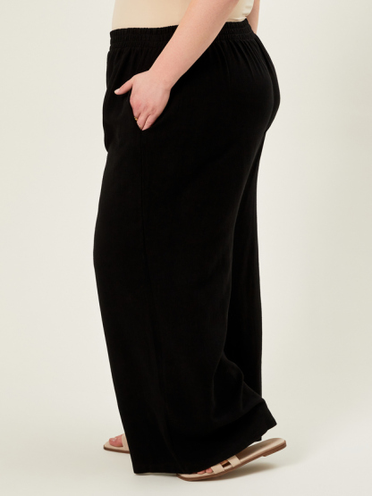Saxon Linen Wide Leg Pants