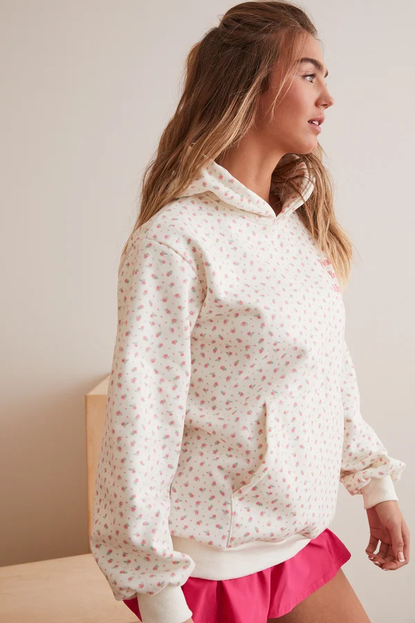 Find the Beauty Floral Hoodie