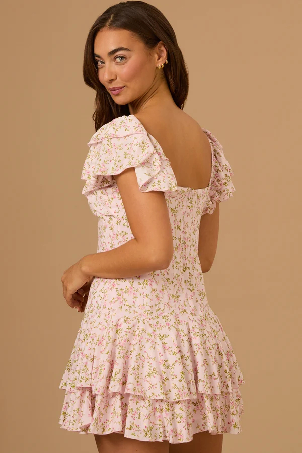 Cecilia Floral Mini Dress