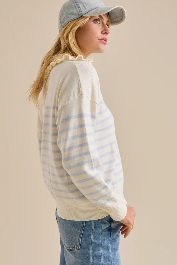 Jace Striped Pullover