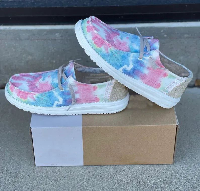 Women's Shoes Customized tie dye exclusive