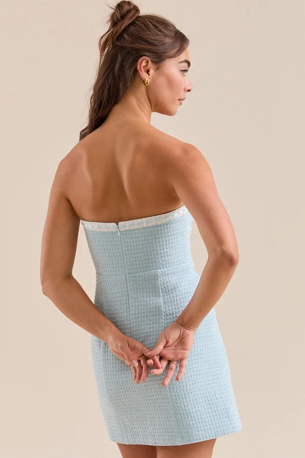 Aspen Tweed Mini Dress