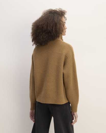 The Felted Merino Half-Zip Sweater