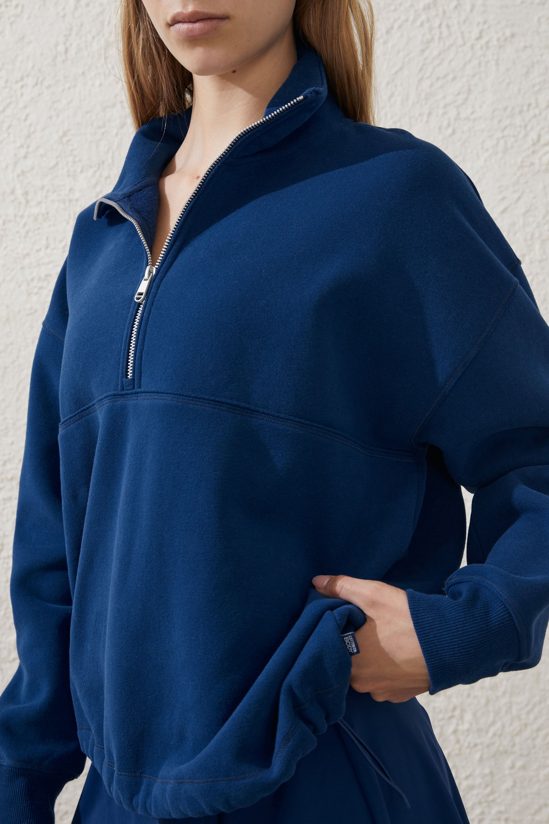 Plush Essential Half Zip Jumper