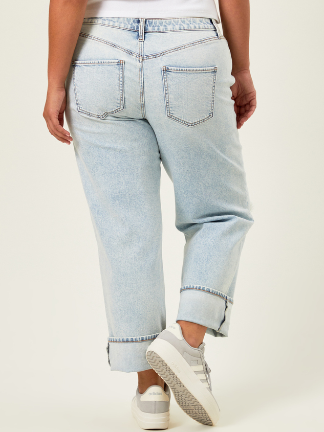 Margot Destructed Girlfriend Jeans