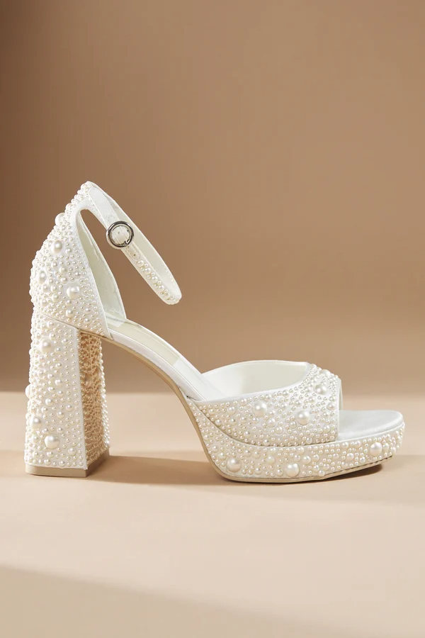 Pandora Pearl Platform Heels by Dolce Vita