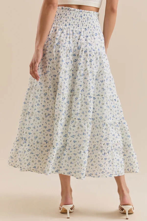 Ruth Floral Midi Skirt