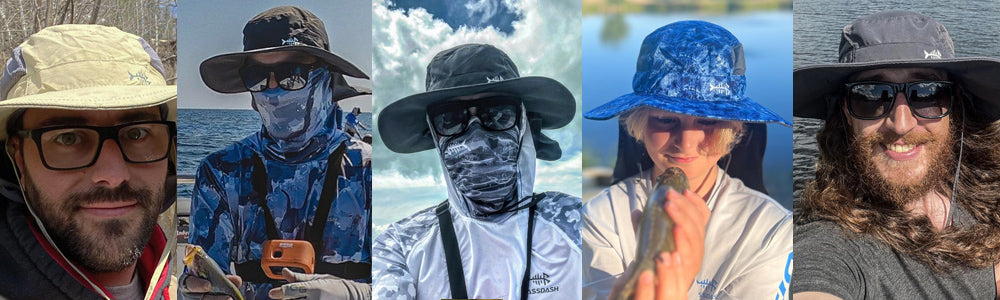 wide sun fishing hat