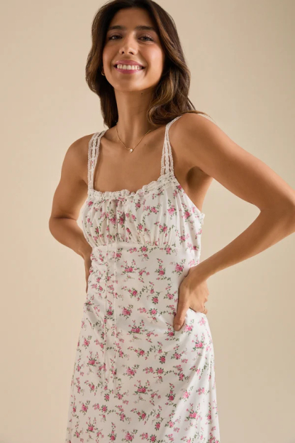 Kya Floral Midi Dress