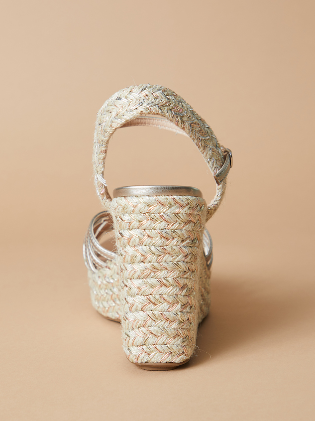 Whitney Metallic Wedge