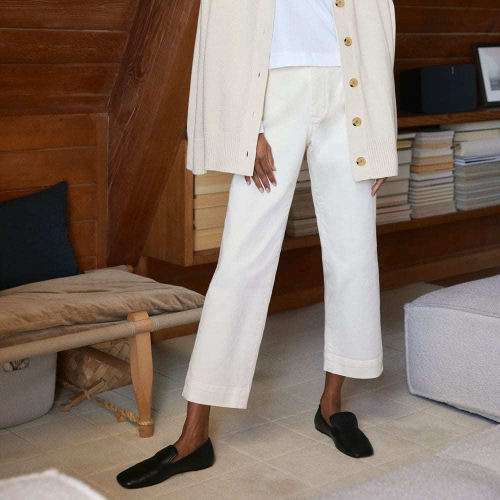 The Organic Straight-Leg Pant