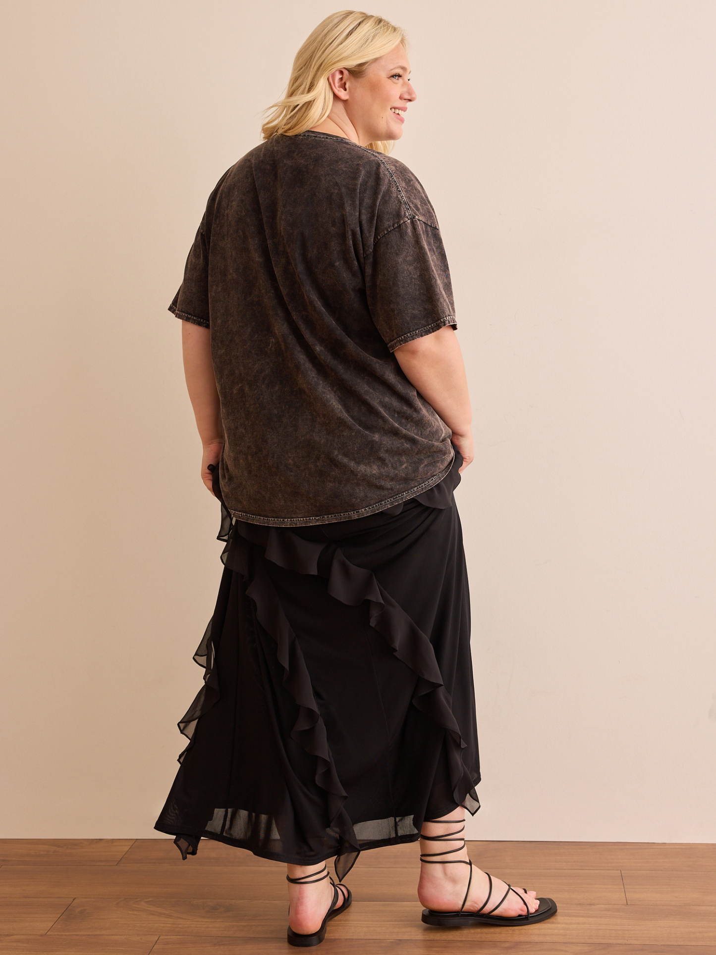 Disco Cowgirl Oversized Tee