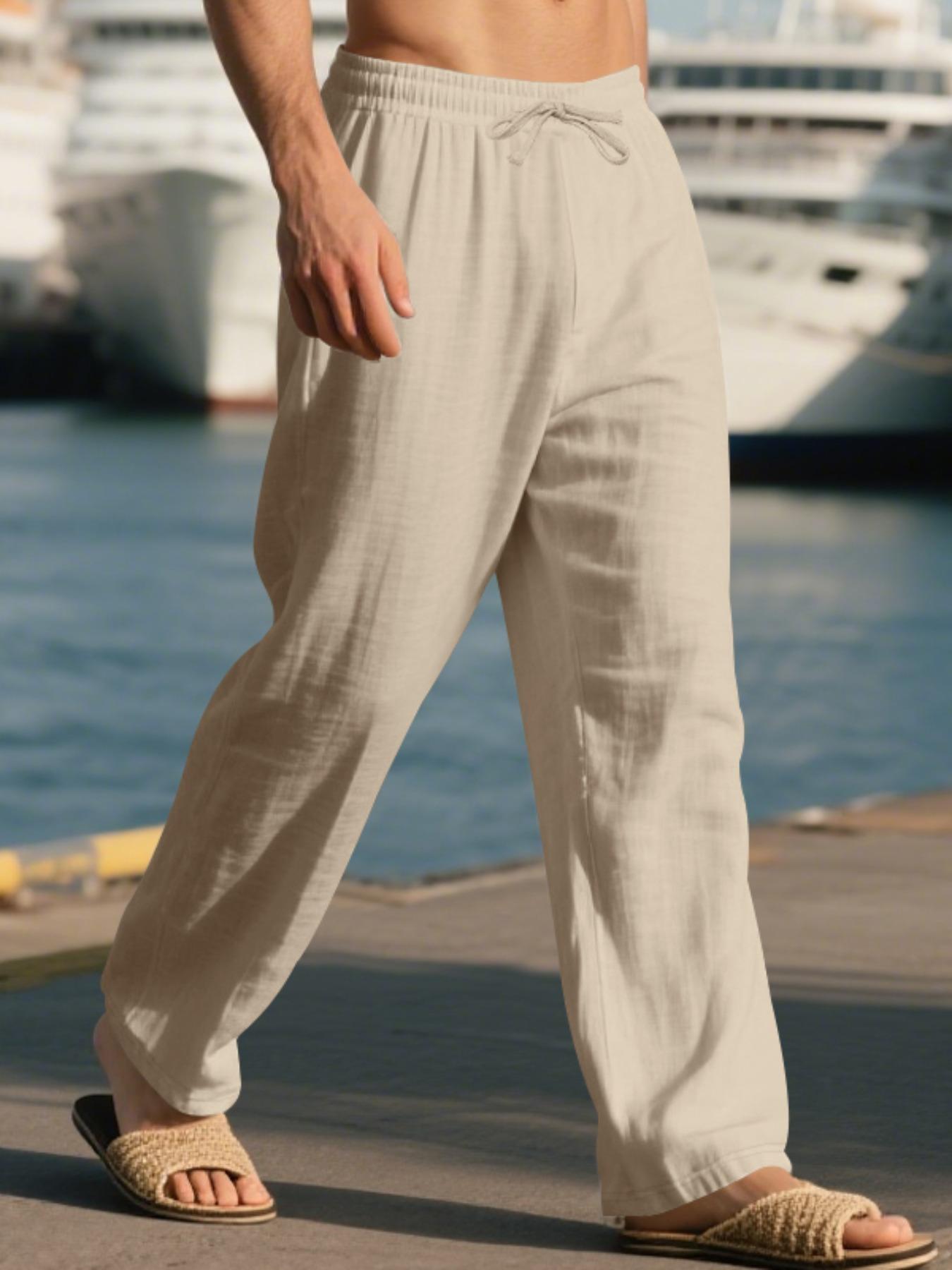 Linen Pants Detail 1