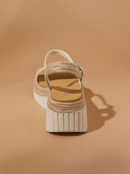 Albie Wide Width Platform Wedge Sandals