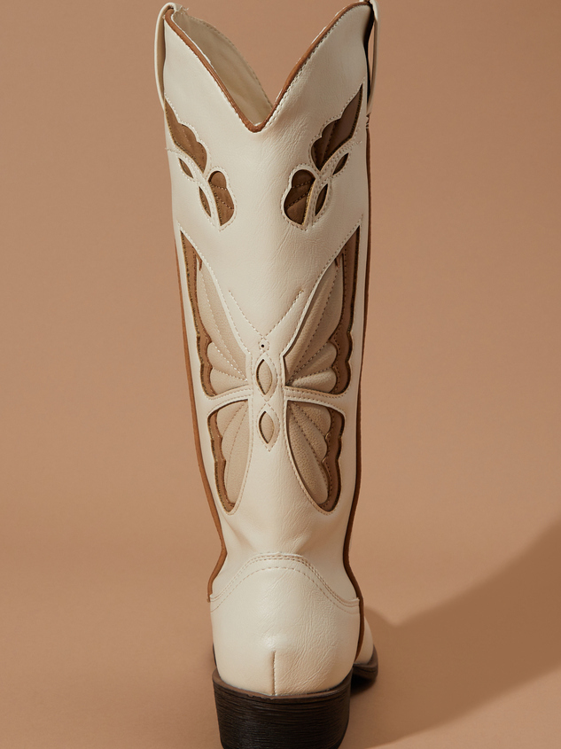Monarch Butterfly Cut Out Boots