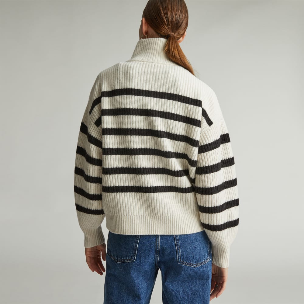 The Felted Merino Half-Zip Sweater