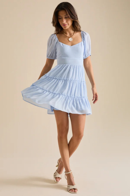 Marleigh Bow Back Mini Dress