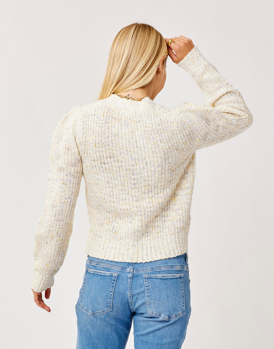 Tinsley Spacedye Sweater: Birch Multi
