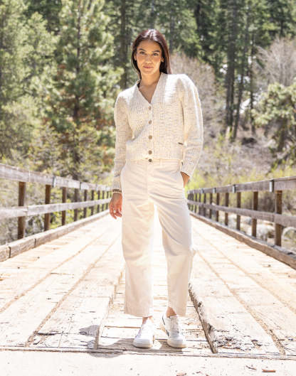 Tinsley Spacedye Sweater: Birch Multi