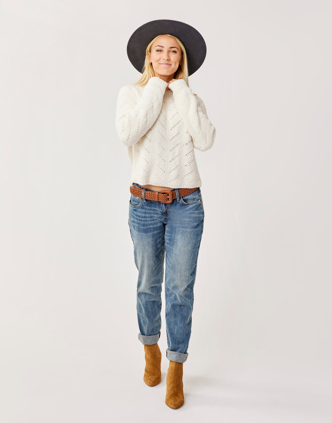 Monroe Sweater: Birch