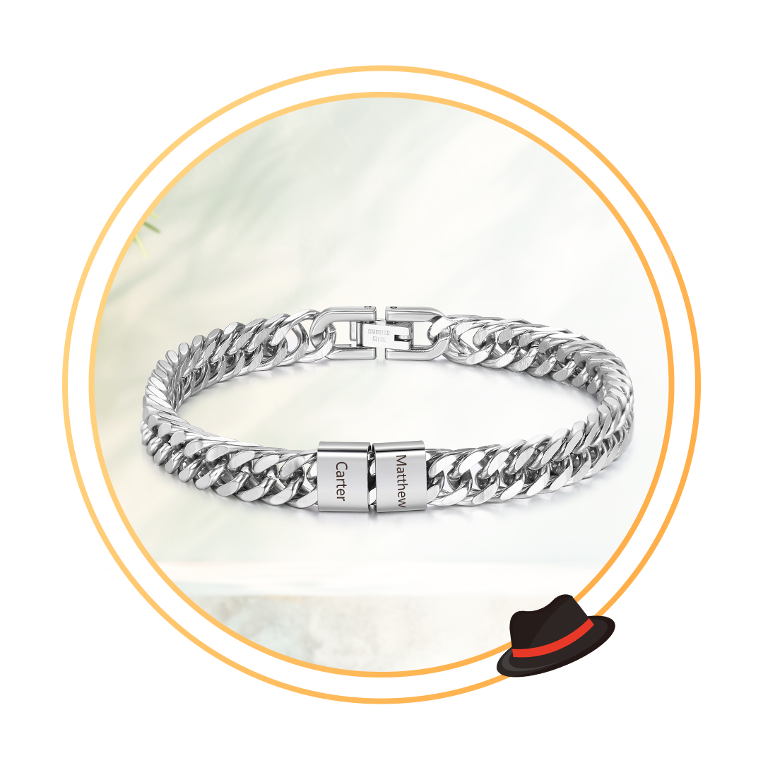 Cadeau Papi Bracelet et Collier