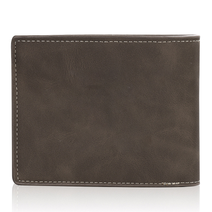 À Papa - Portefeuille Homme 1-6 Prénoms Personnalisés Porte-Monnaie en Cuir Pour Papa | Jessemade
