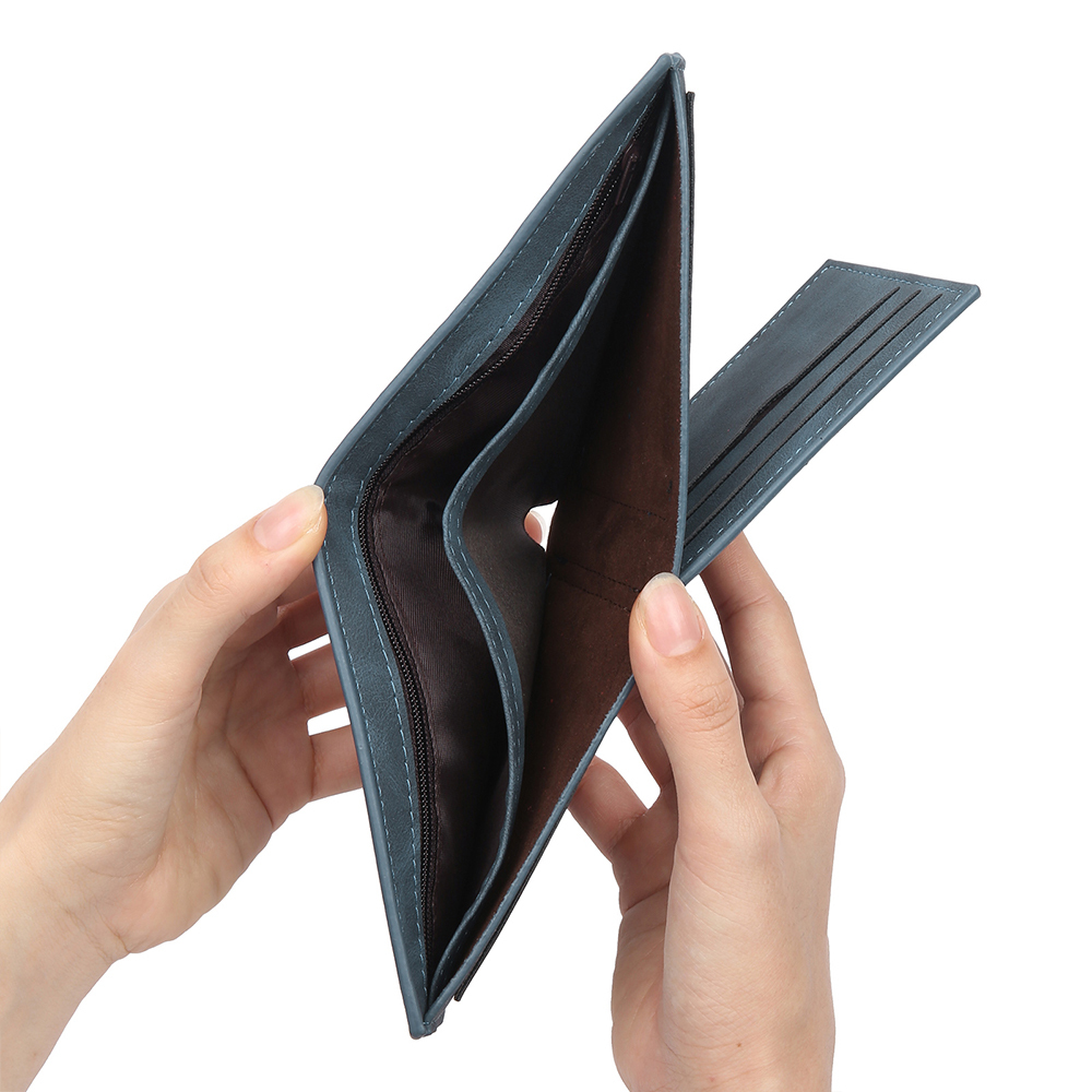 À Papa - Portefeuille Homme 1-6 Prénoms Personnalisés Porte-Monnaie en Cuir Pour Papa | Jessemade