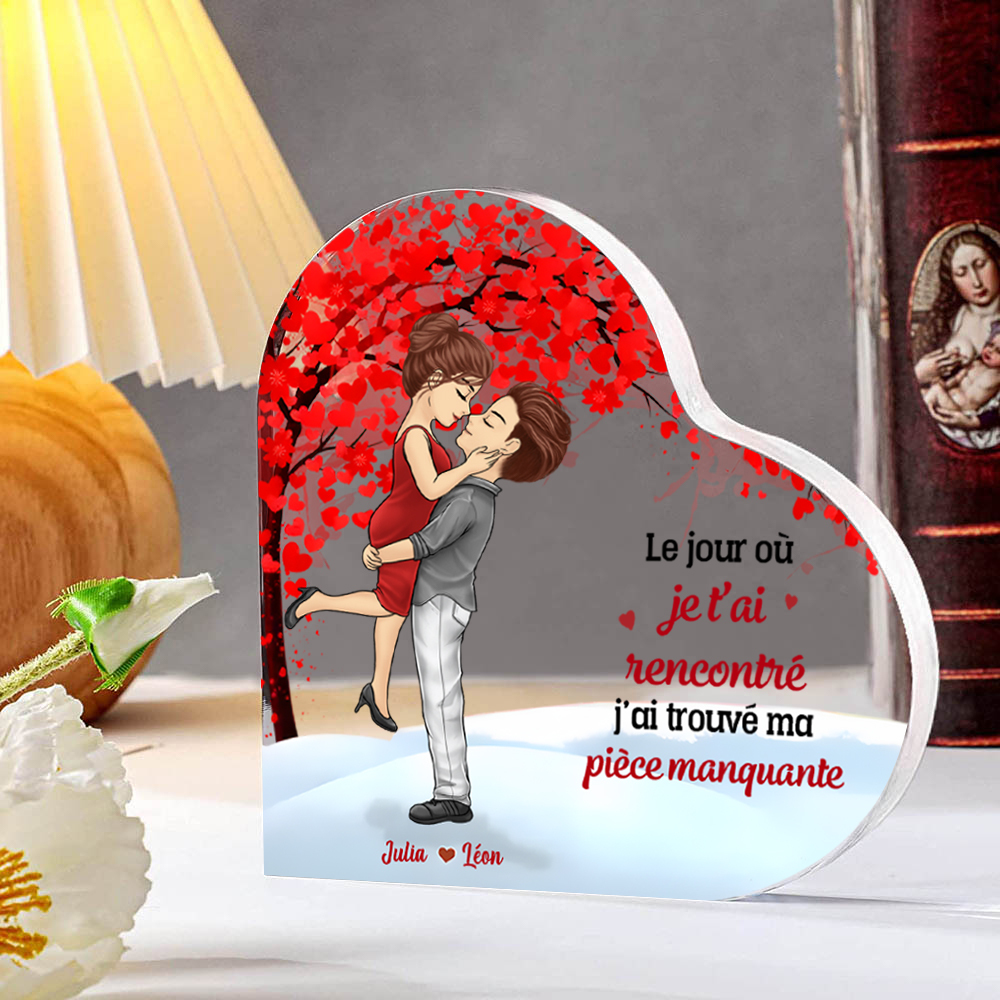 À Mamie/Maman Plaque Acrylique Cœur Éléphant et Tournesols 1-12 Prénoms Personnalisés | Jessemade