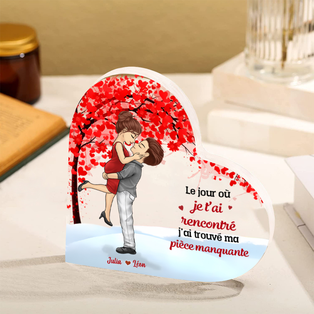 À Mamie/Maman Plaque Acrylique Cœur Éléphant et Tournesols 1-12 Prénoms Personnalisés | Jessemade