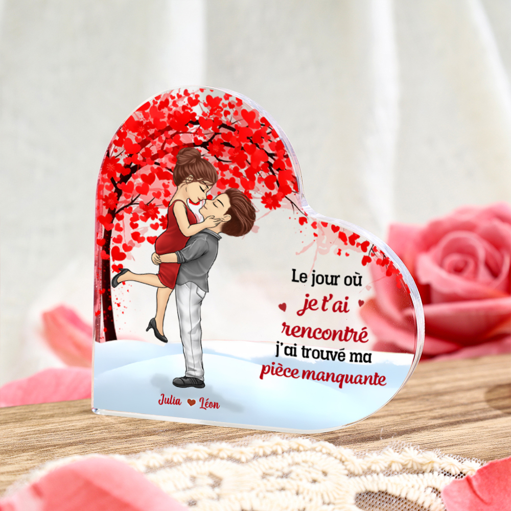 À Mamie/Maman Plaque Acrylique Cœur Éléphant et Tournesols 1-12 Prénoms Personnalisés | Jessemade