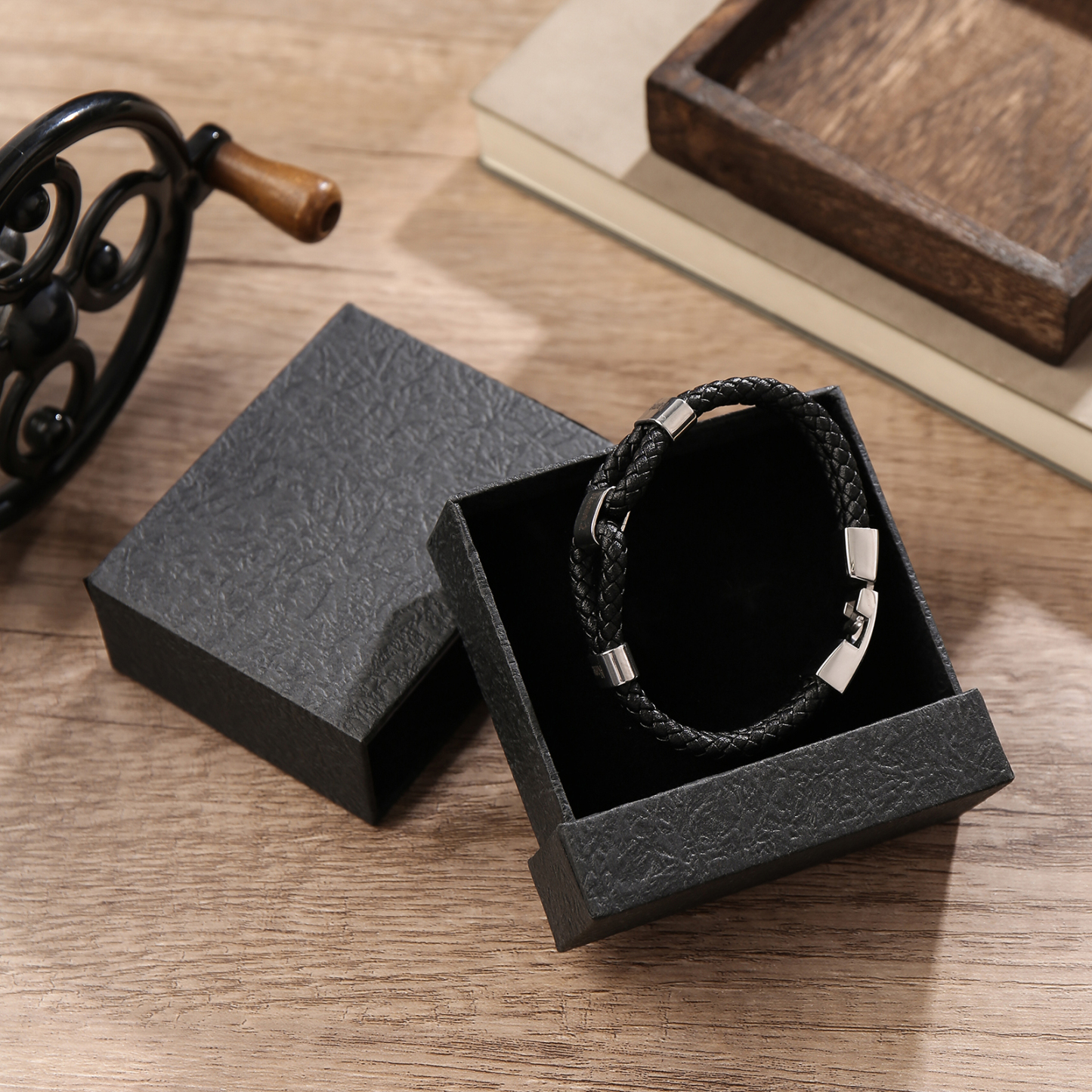 Boîte à bijoux Coffret Cadeau Noir