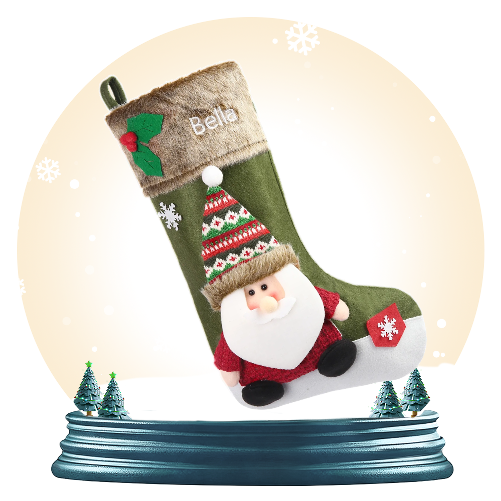 Chaussette De Noël Personnalisé
