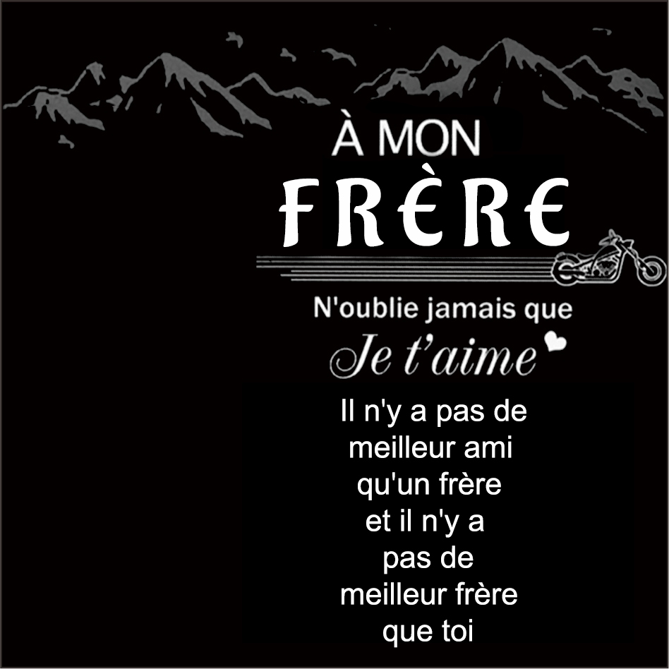 À Mon Frère - Carte Cadeau avec Coffre Unique | Jessemade