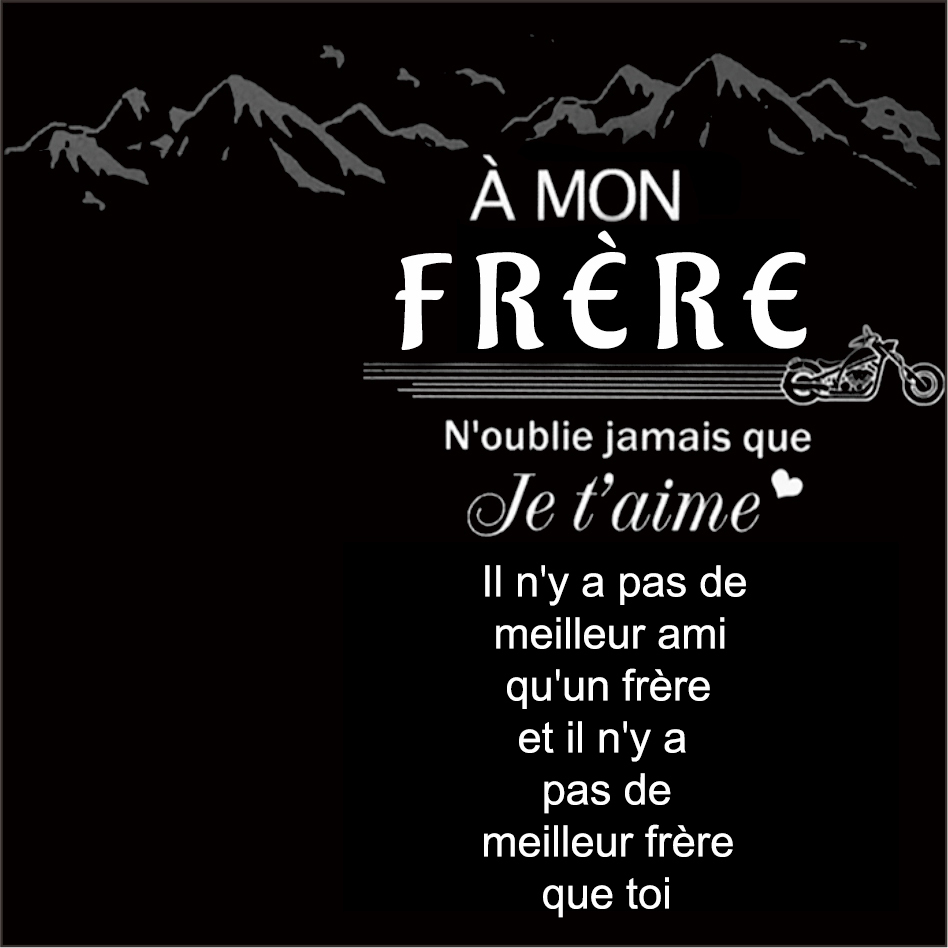 À Mon Frère - Carte Cadeau avec Coffre Unique | Jessemade