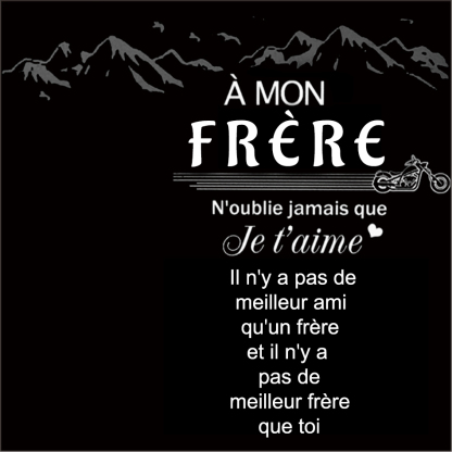 À Mon Frère - Carte Cadeau avec Coffre Unique | Jessemade