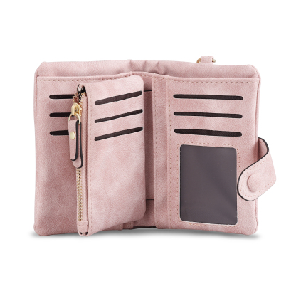 Portefeuille Fleur de naissance avec chaîne 1 Prénom Personnalisé Porte-Monnaie Carte pour Femmes cadeau pour femme anniversaire | Jessemade