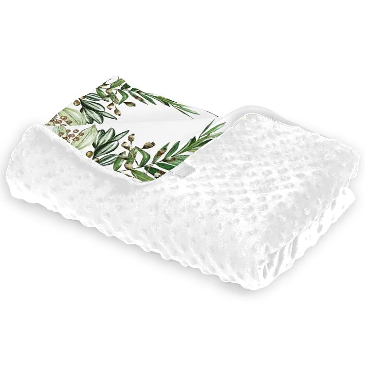 Couverture plaids polaire le monde animal 1 Prénom Personnalisé avec 1 lettre pour enfant