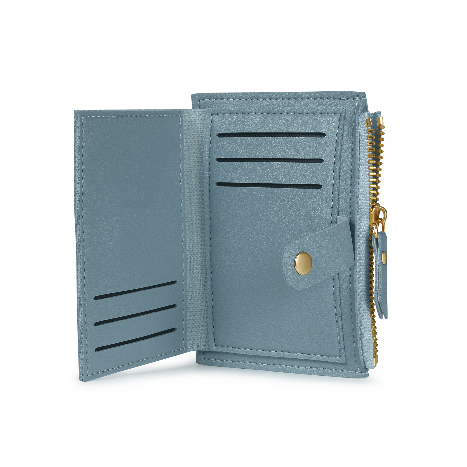 Portefeuille Femme Photo et Texte Personnalisés Porte-Monnaie Carte