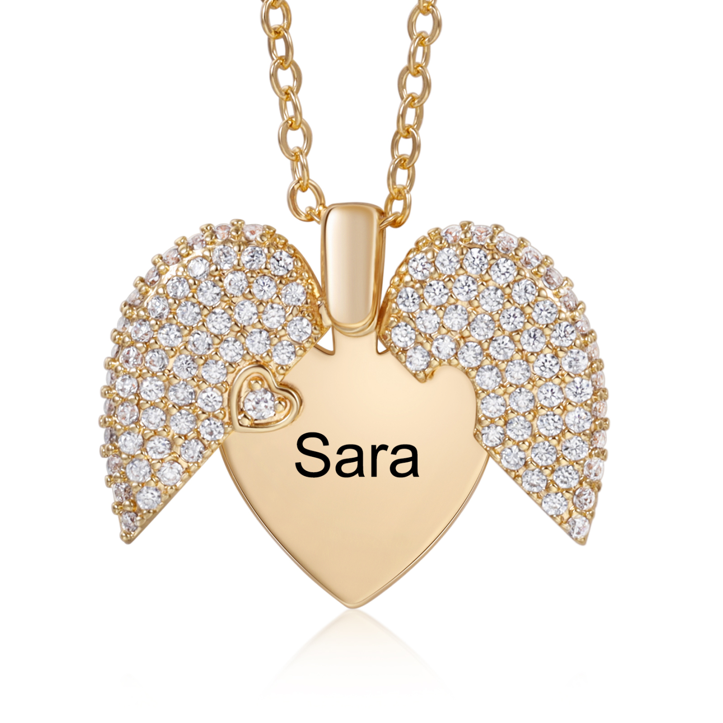 Collier ouvert Prénom Personnalisé Pendentif