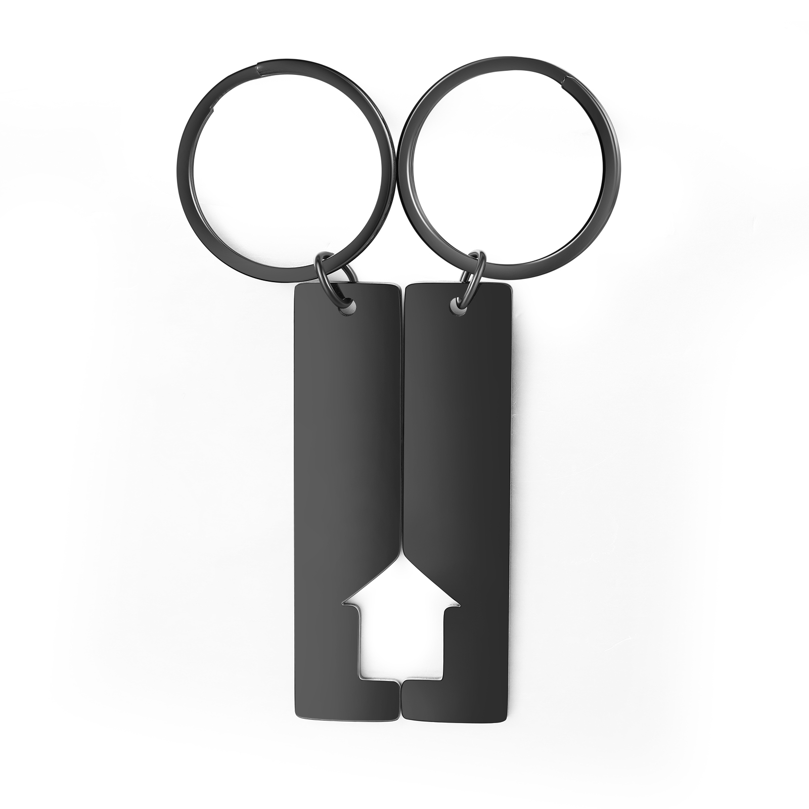 Porte-Clés 2 Lettres et 2 Prenoms Personnalisés avec 2 Dates | Jessemade