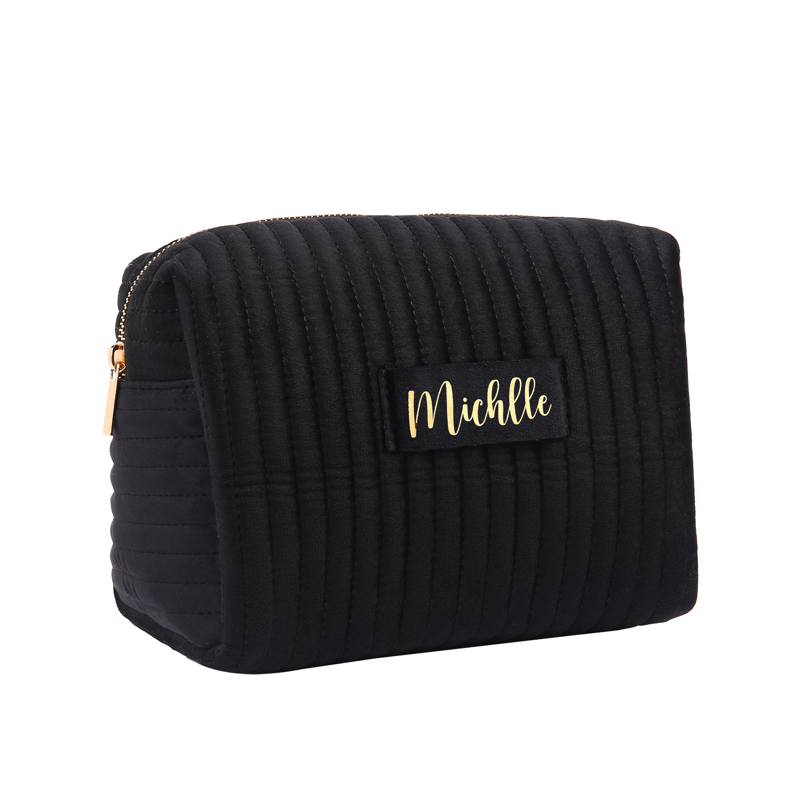 Trousse De Maquillage 1 Prénom Personnalisé Sac De Maquillage À Capacité Élevée Pour Femmes