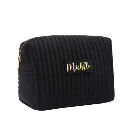 Trousse De Maquillage 1 Prénom Personnalisé Sac De Maquillage À Capacité Élevée Pour Femmes