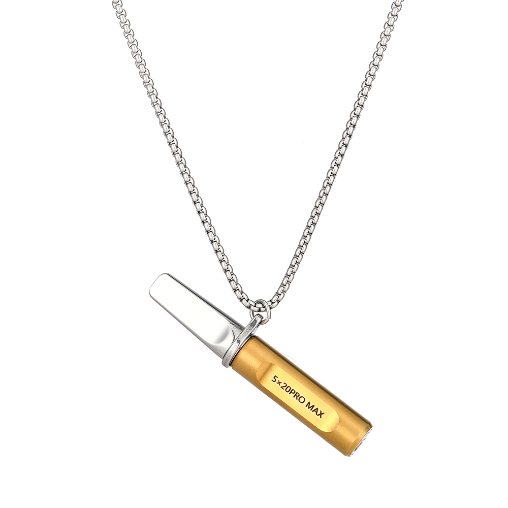 Collier de Respiration Anti-Stress Collier de Méditation Inox